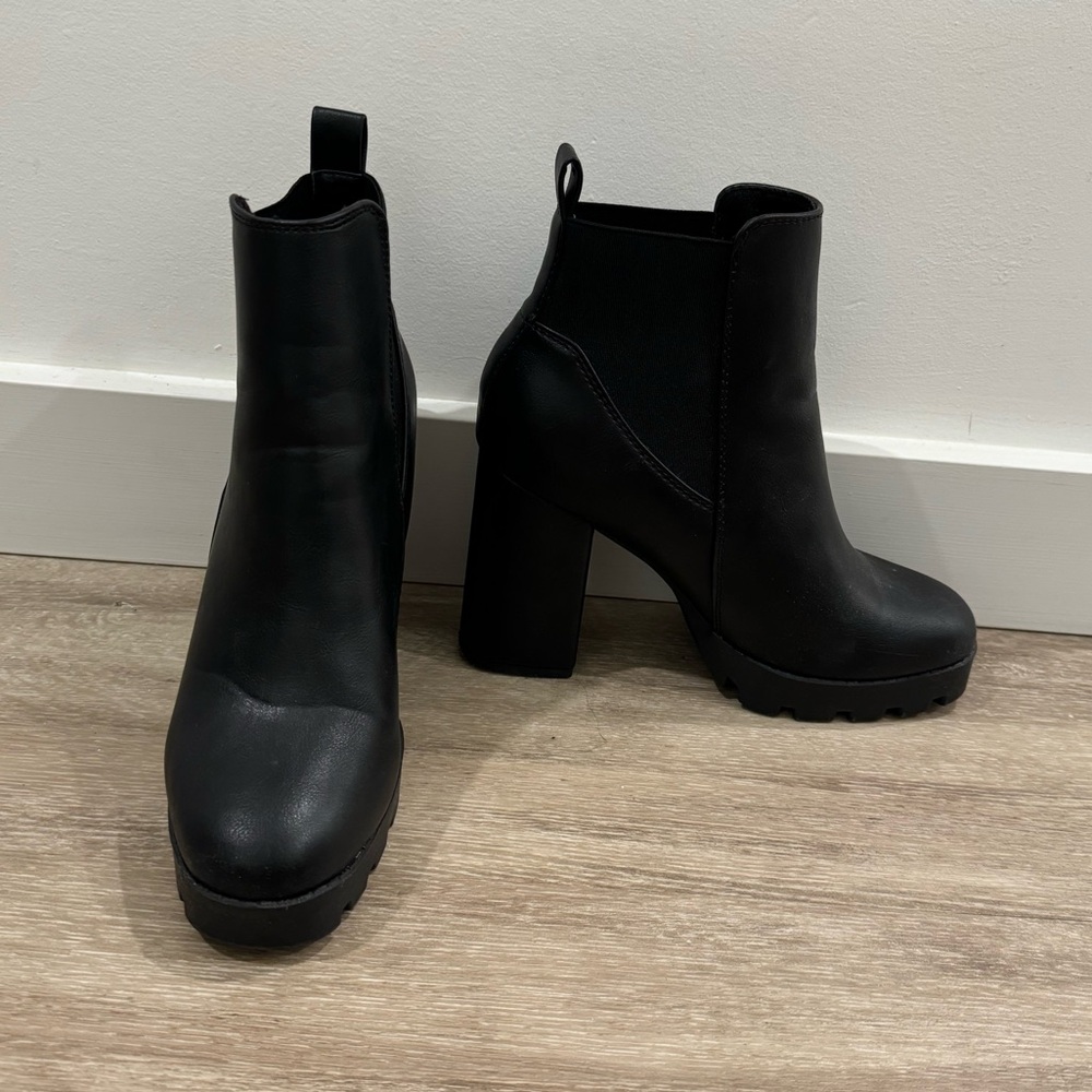 Black booties